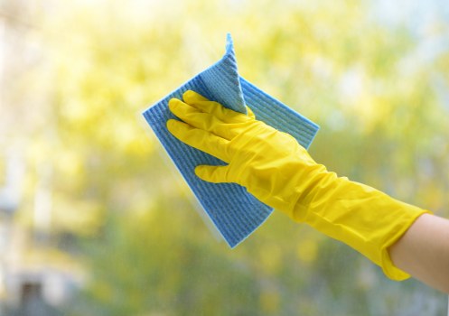 Professional office cleaners maintaining a Tufnellpark workspace