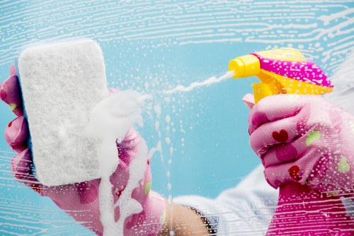 Domestic cleaners in Tufnellpark refreshing a modern flat interior