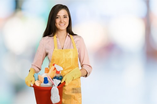 Carpet cleaning equipment and safety procedures in a controlled environment